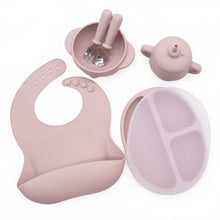 Load image into Gallery viewer, INOBY Silicone Weaning Set Pumpkin Design