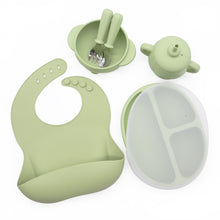Load image into Gallery viewer, INOBY Silicone Weaning Set Pumpkin Design