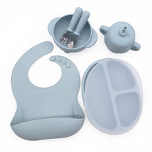 Load image into Gallery viewer, INOBY Silicone Weaning Set Pumpkin Design