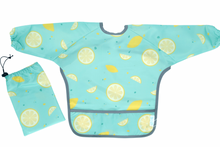 Load image into Gallery viewer, INOBY Weaning Waterproof Sleeved Bib