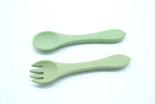 Load image into Gallery viewer, INOBY Silicone Spoon and Fork Set INOBY UK