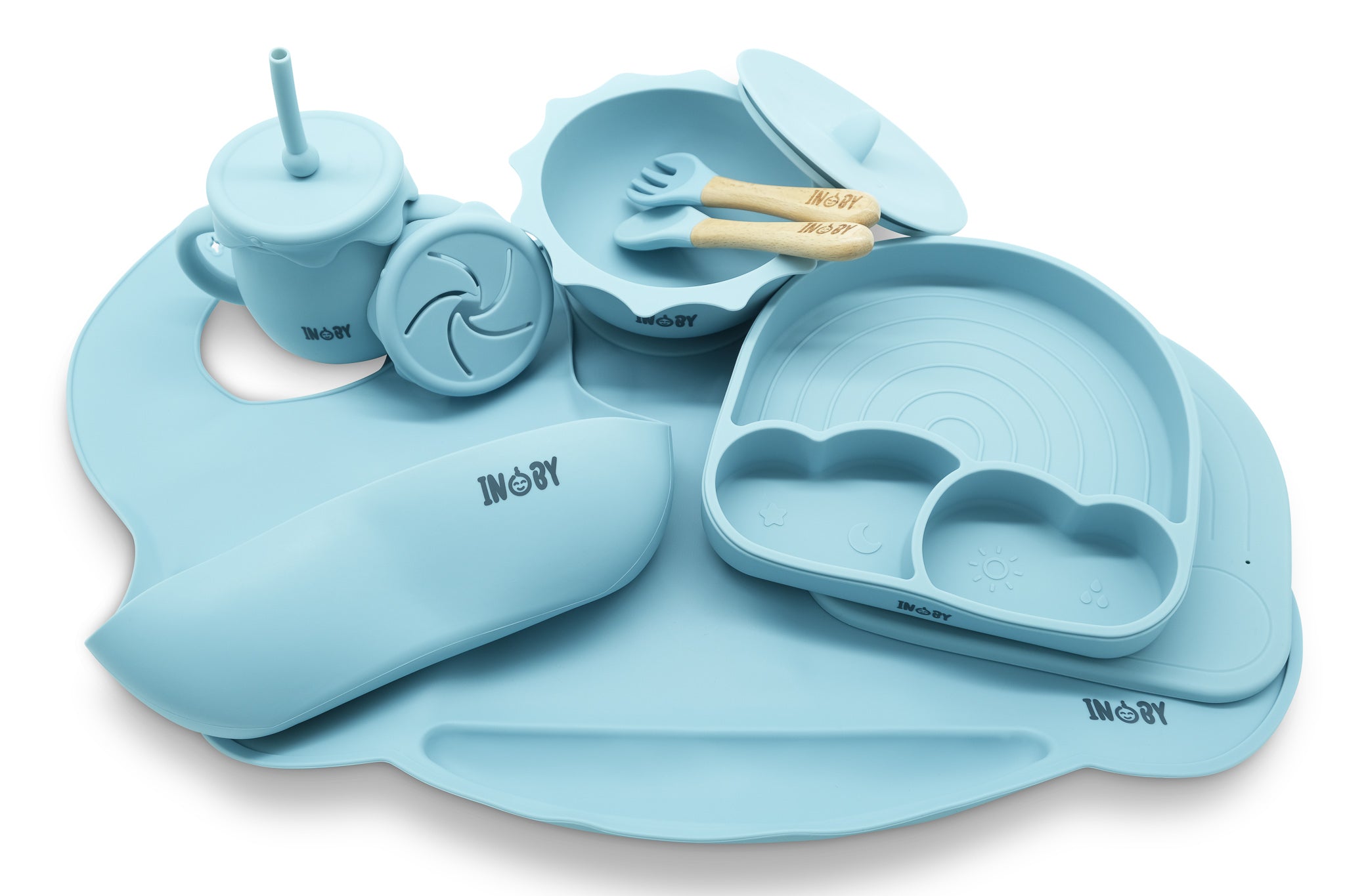 INOBY Silicone Complete Weaning Set INOBY UK